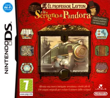 Professor Layton e lo Scrigno di Pandora, Il (Italy) box cover front